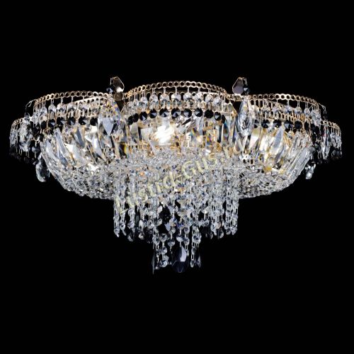 Люстра Камея №1 черная в Сочи Гусь Хрустальный