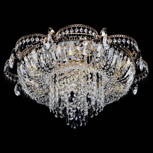 Люстра Камея №1 черная в Сочи Гусь Хрустальный