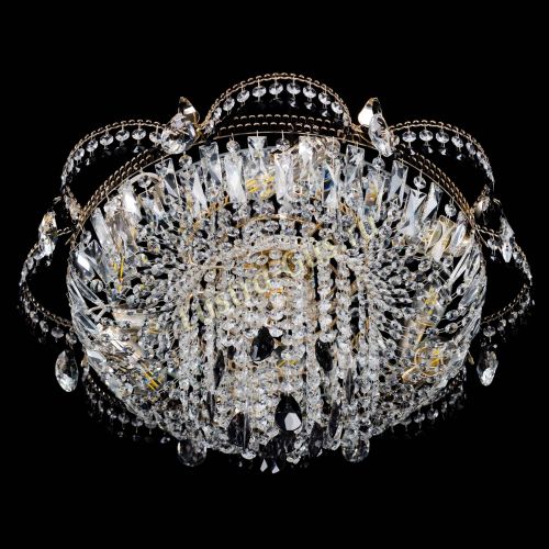 Люстра Камея №1 черная в Сочи Гусь Хрустальный