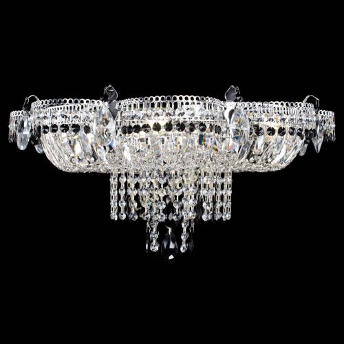 Люстра Камея №1 черная в Сочи Гусь Хрустальный