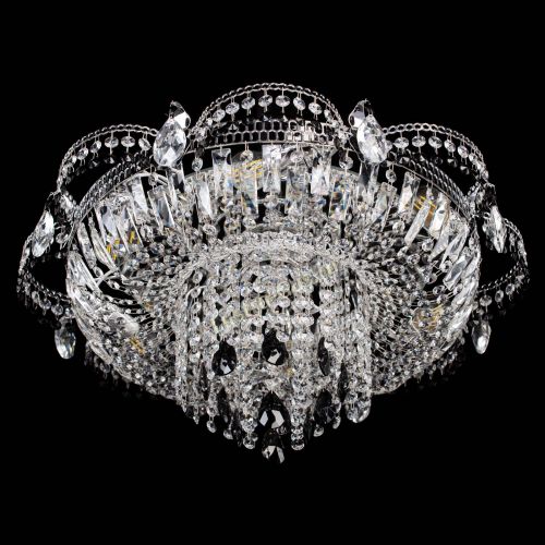 Люстра Камея №1 черная в Сочи Гусь Хрустальный