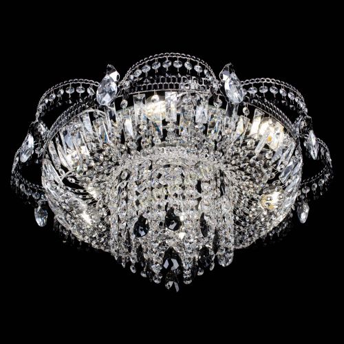 Люстра Камея №1 черная в Сочи Гусь Хрустальный