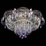 Люстра Камея №1 фиолетовая в Сочи