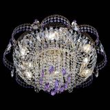 Люстра Камея №1 фиолетовая в Сочи