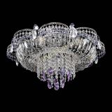 Люстра Камея №1 фиолетовая в Сочи