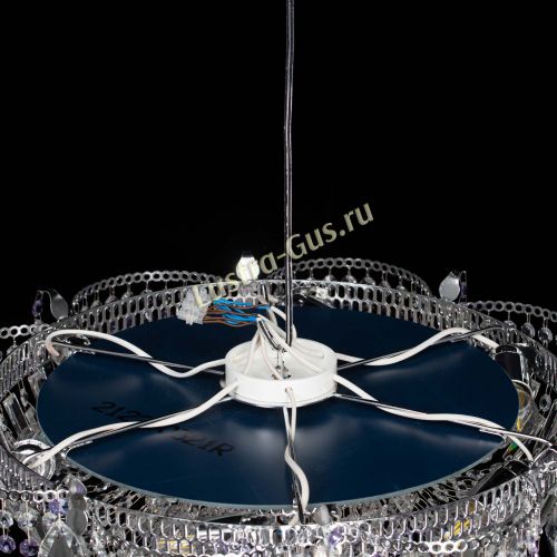 Люстра Камея №1 фиолетовая в Сочи Гусь Хрустальный