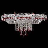 Люстра Камея №1 красная в Сочи