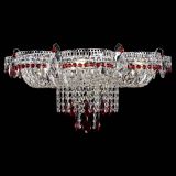 Люстра Камея №1 красная в Сочи