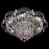 Люстра Камея №1 розовая в Сочи