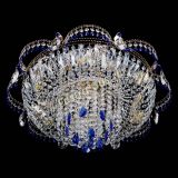 Люстра Камея №1 синяя в Сочи