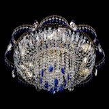 Люстра Камея №1 синяя в Сочи