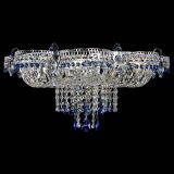 Люстра Камея №1 синяя в Сочи