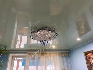 Люстра Камея №1 синяя в Сочи отзыв и фото покупателя