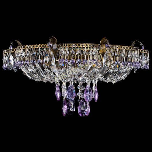 Люстра Камея №4 под бронзу фиолетовая в Сочи Люстра Камея №4 под бронзу фиолетовая в Сочи