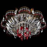 Люстра Камея №4 под бронзу красная в Сочи Люстра Камея №4 под бронзу красная в Сочи