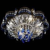 Люстра Камея №4 под бронзу синяя в Сочи Люстра Камея №4 под бронзу синяя в Сочи