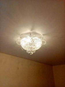 Люстра Камея №5 в Сочи отзыв и фото покупателя