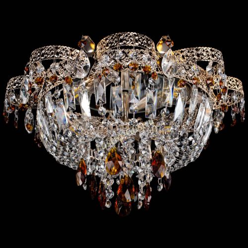 Люстра Камея Флора №4 чайная в Сочи Гусь Хрустальный