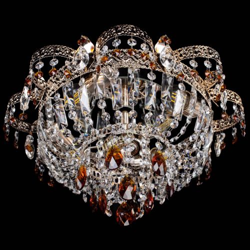 Люстра Камея Флора №4 чайная в Сочи Гусь Хрустальный