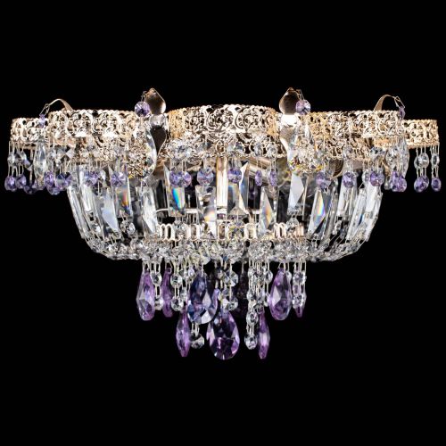 Люстра Камея Флора №4 фиолетовая в Сочи Люстра Камея Флора №4 фиолетовая в Сочи