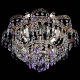Люстра Камея Флора №4 фиолетовая в Сочи Люстра Камея Флора №4 фиолетовая в Сочи