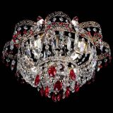 Люстра Камея Флора №4 красная в Сочи