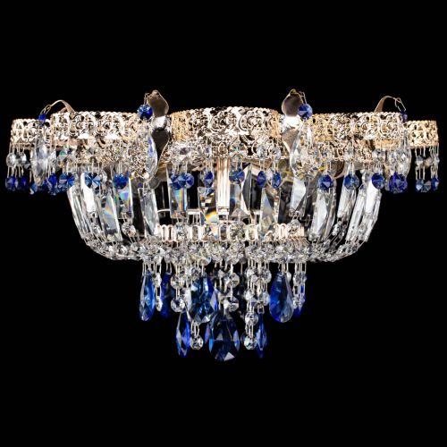 Люстра Камея Флора №4 синяя в Сочи Люстра Камея Флора №4 синяя в Сочи