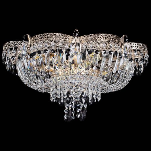 Люстра Камея Флора Журавлик №6 черная в Сочи Гусь Хрустальный