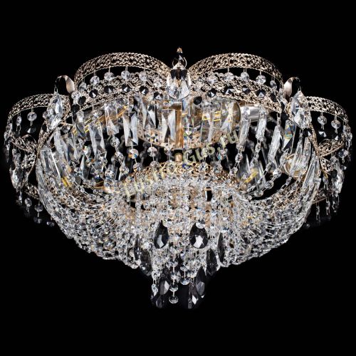 Люстра Камея Флора Журавлик №6 черная в Сочи Гусь Хрустальный