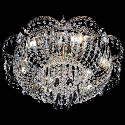 Люстра Камея Флора Журавлик №6 черная в Сочи Гусь Хрустальный