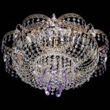 Люстра Камея Флора Журавлик №6 фиолетовая в Сочи