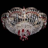 Люстра Камея Флора Журавлик №6 красная в Сочи