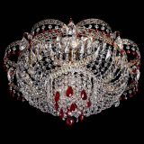 Люстра Камея Флора Журавлик №6 красная в Сочи