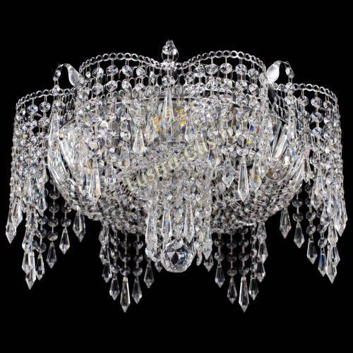 Люстра Камея лепестки в Сочи Гусь Хрустальный