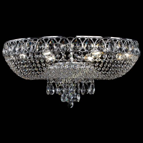 Люстра Капель 007 потолочная в Сочи Гусь Хрустальный