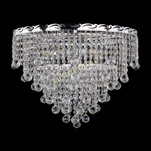 Люстра Капель №1 шар 30 в Сочи Гусь Хрустальный