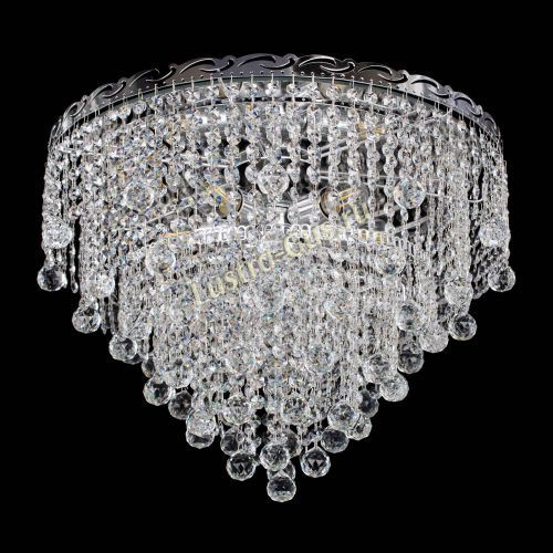 Люстра Капель №1 шар 30 в Сочи Гусь Хрустальный