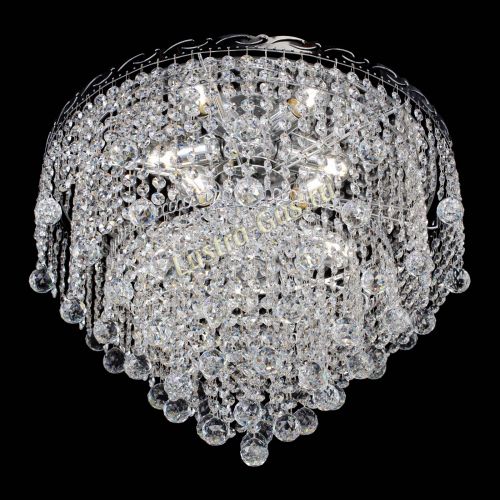 Люстра Капель №1 шар 30 в Сочи Гусь Хрустальный