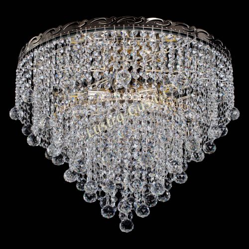 Люстра Капель №1 шар 30 в Сочи Гусь Хрустальный