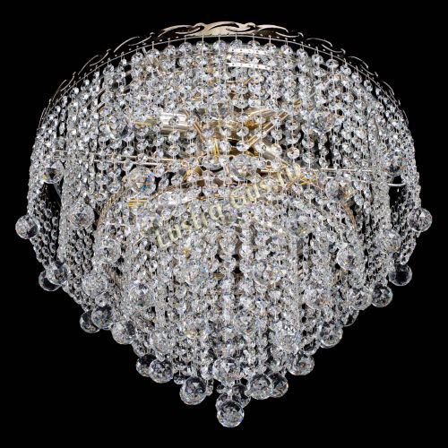 Люстра Капель №1 шар 30 в Сочи Гусь Хрустальный