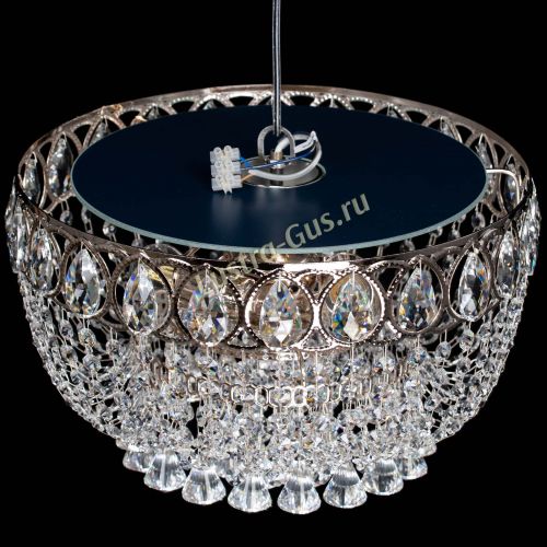 Люстра Капель №3  в Сочи Гусь Хрустальный