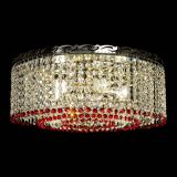 Люстра Капель оптикон №2 красная в Сочи