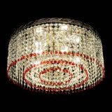 Люстра Капель оптикон №2 красная в Сочи