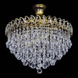 Люстра Капель Пирамида Шар 30 с подвесом под бронзу в Сочи Люстра Капель Пирамида Шар 30 с подвесом под бронзу в Сочи