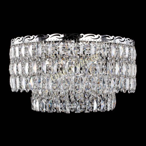 Люстра Капель Пластина в Сочи Гусь Хрустальный