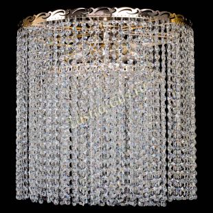 Люстра длинная Капель цилиндр 5 ламп 