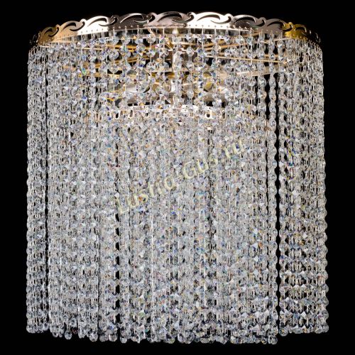 Люстра Капель цилиндр 5 ламп  в Сочи Гусь Хрустальный