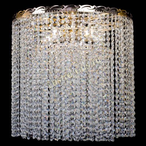 Люстра Капель цилиндр 5 ламп  в Сочи Гусь Хрустальный