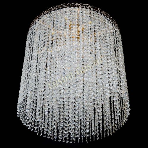 Люстра Капель цилиндр 5 ламп  в Сочи Гусь Хрустальный