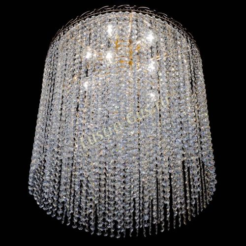 Люстра Капель цилиндр 5 ламп  в Сочи Гусь Хрустальный